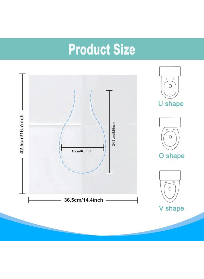 Disposable toilet paper pillow, flushable toilet paper, suitable for children, adults, pregnant women, travel disposable paper toilet paper, suitable for public toilets, a pack of 10 pieces - Image 2